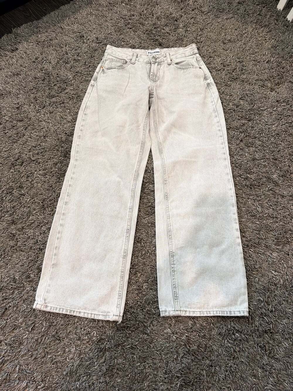 Disclosure Light Wash Y2K High Rise Wide Leg Baggy Jeans Size 5/27 Jeans